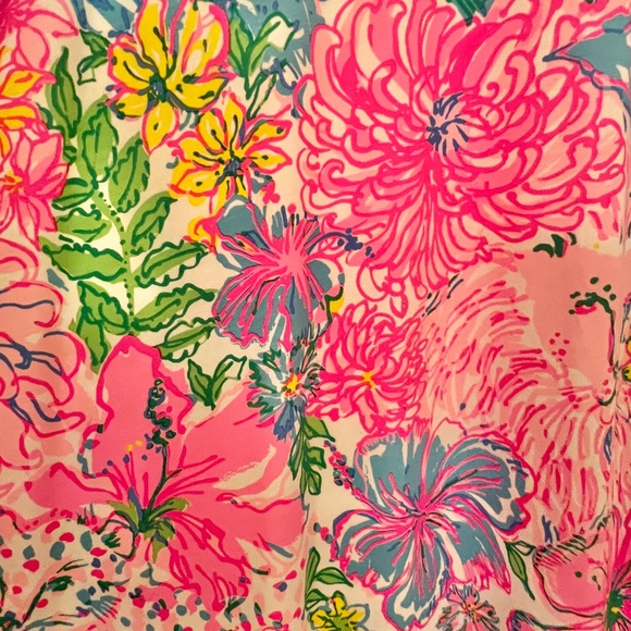 Lilly Pulitzer Margot Multi Paradise Found Dress Size XL - Picture 3 of 8
